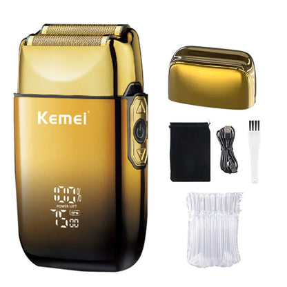 Kemei KM-TX10 USB Charging Bald Head Razor Shaving