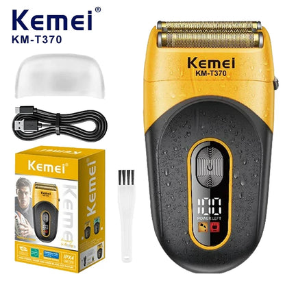 Kemei  Shaving Machine Men Beard Trimmer Foil Shaver KM-T370
