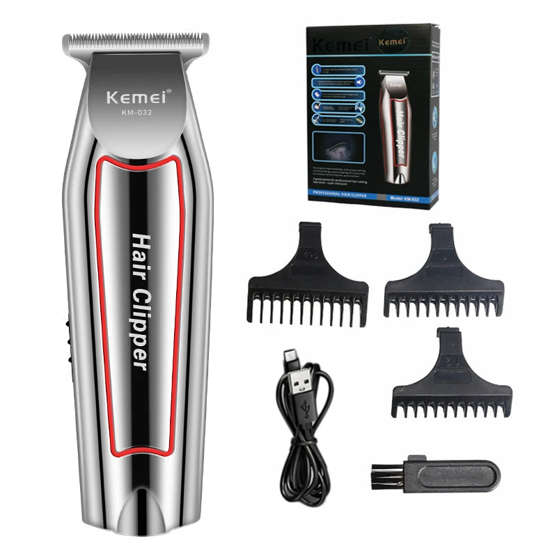 Kemei Hair Trimmer Electric Beard Trimmer For Men