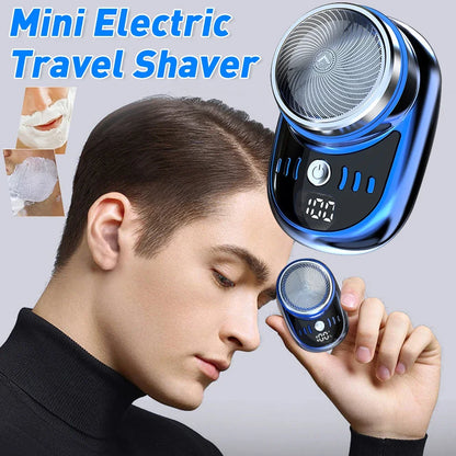 Mini Electric Travel Shaver For Men Pocket Size Beard Razor