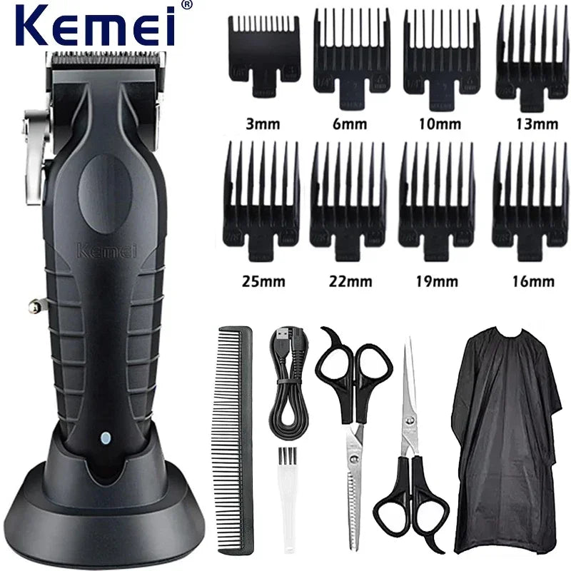Kemei Electric Hair Clipper Kit Men's Hair Trimmer KM-2296 KM-2299 KM-1102