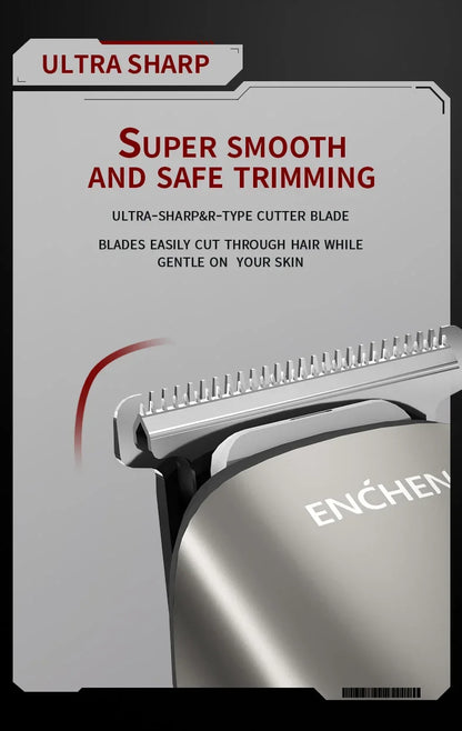 ENCHEN Hair Trimmer Professional Hair Clipper Hair Cutting Machine