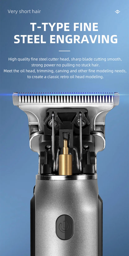 Kemei 10W Hair Clippers Men Beard Trimmer Cutter