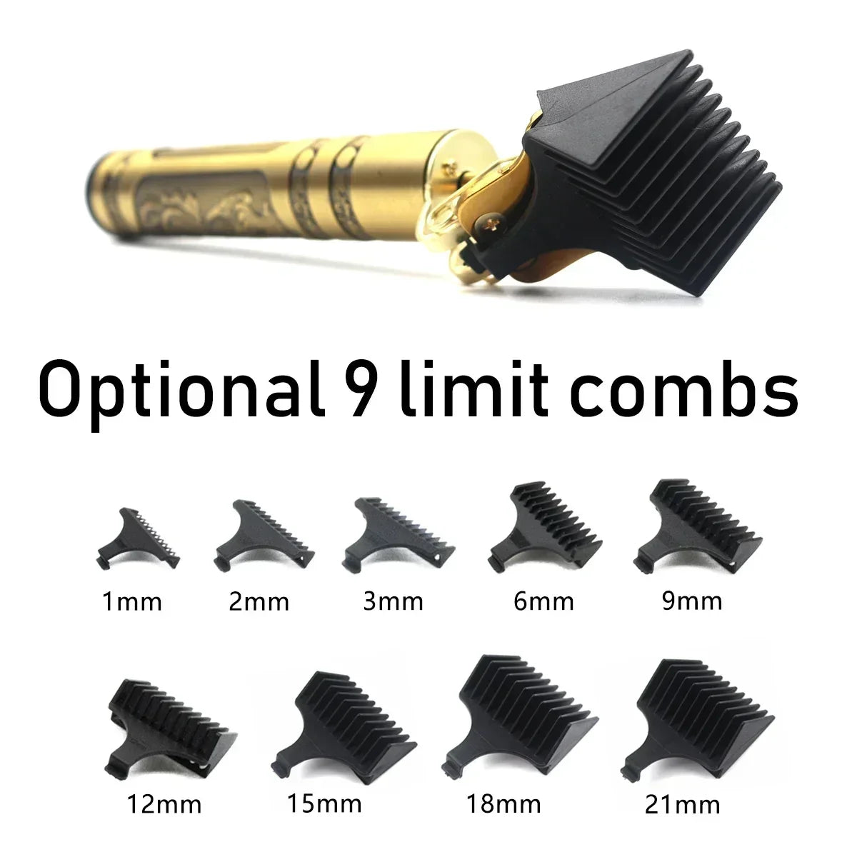 Professional T9 Hair Trimmer Machine Metal Body