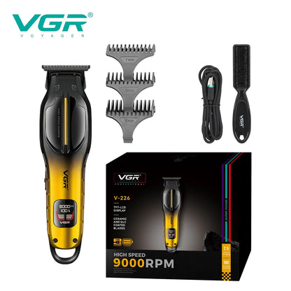 VGR Hair Trimmer Professional 9000 RPM Hair Clipper V-226