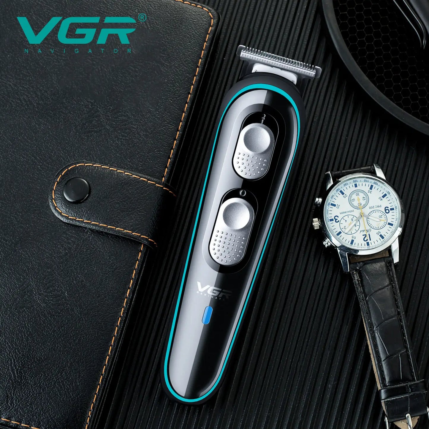 VGR  Professional Hair Clipper Men's Waterproof Hair Trimmer V-055