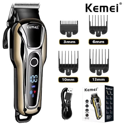 Kemei 1990 new hair clipper professional hair clipper set