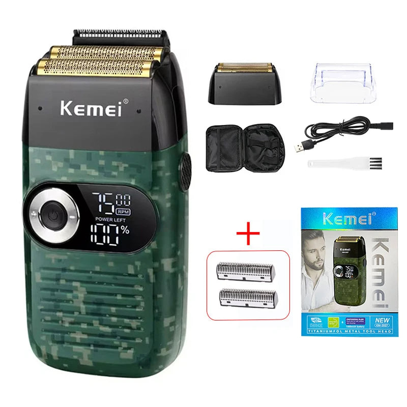 Kemei Original Multi-functional 2 In 1 Electric Shaver