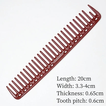 Professional Haircut Comb Hairdressing Combs Wide Tooth