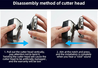 YUNCHi 6 in 1 Grooming Kit Electric Shaver Men's Beard