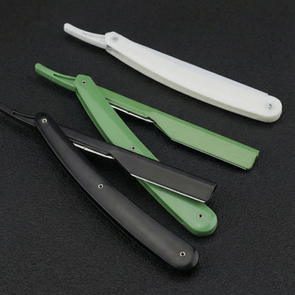 1Pc New Pro Slide Out Straight Razors Beard Shaving