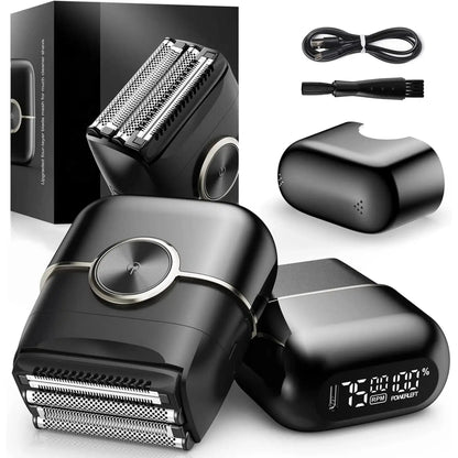 Electric Razor for Men 4 Blades Floating Head Foil Shaver