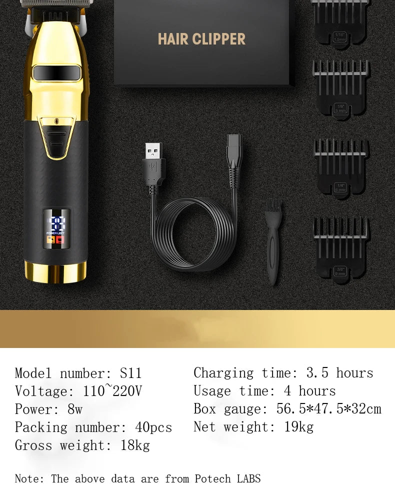0mm Zero Professional Hair Trimmer For Men Beard