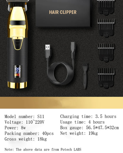 0mm Zero Professional Hair Trimmer For Men Beard