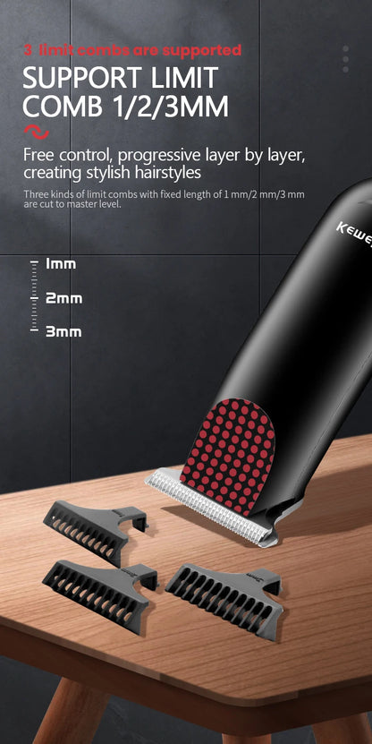 Kemei 889 Professional Pocket Cordless Hair Clipper Kit