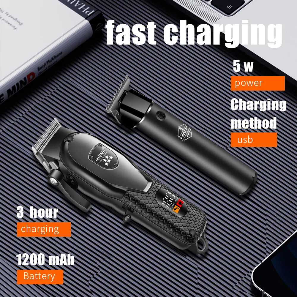 hiena Hair Clipper Kit for Men Electric Shaver Hair Trimmer