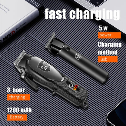 hiena Hair Clipper Kit for Men Electric Shaver Hair Trimmer