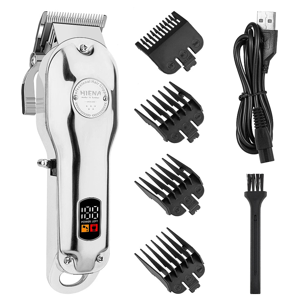 HIENA Professional barber Hair Clippers set Beard Trimmer