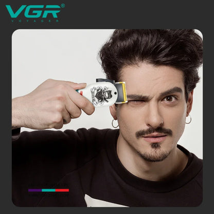 VGR Hair Trimmer Cordless Haircut Machine Electric Beard Clipper