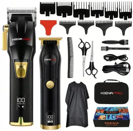 Professional 2pcs HIENA-SET Scissors New Professional Hair Clipper