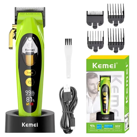 Hair Clipper Barber Professional Beard Hair Trimmer 9000 RPM