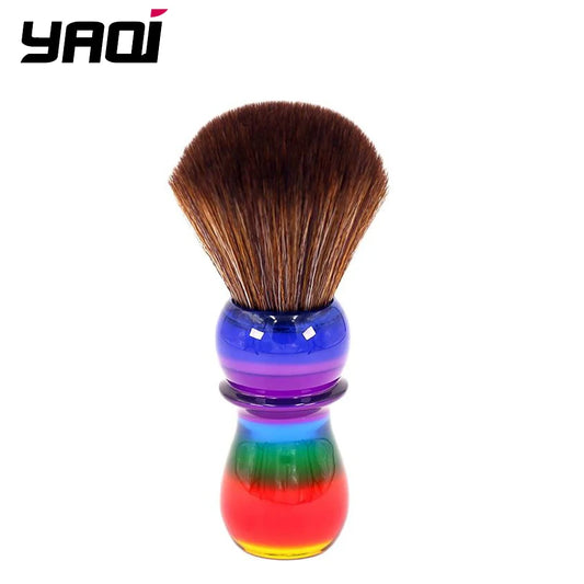26mm Rainbow Brown Hair Mens Shaving Brushes