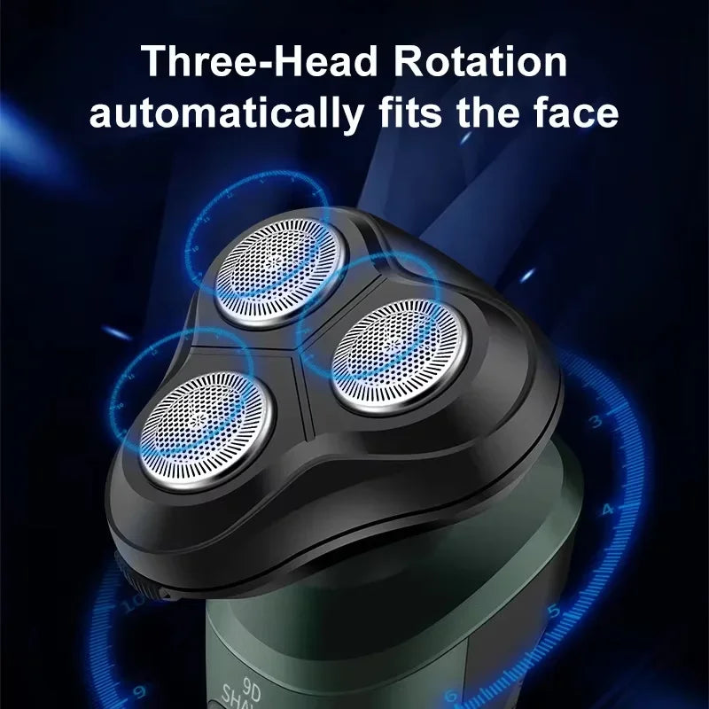 Lenovo Electric Shaver Multi Functional 9D Water Wash High Power