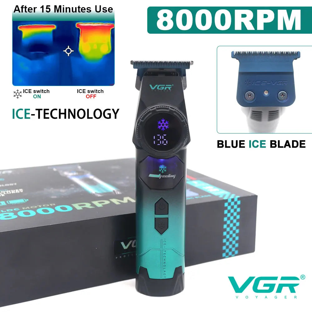 VGR V-946 Professional Ice Tech Hair Trimmer Beard Trimming