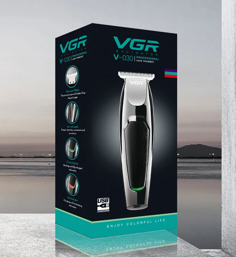 VGR Hair Trimmer Professional Haircut Machine Cordless V-030
