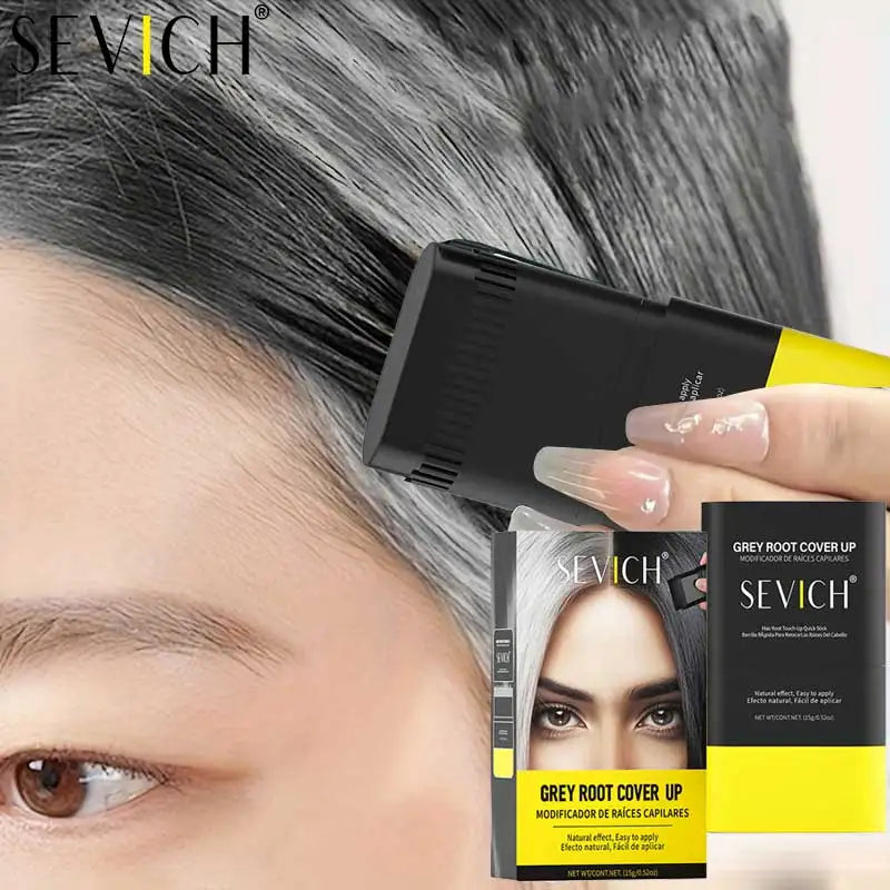 Hair Color Stick For Men & Women Quickly Covers Hair Dye Stick