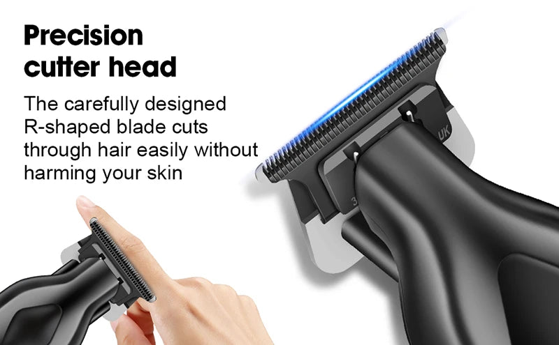 Men Hair Clippers Professional Barber Hair Trimming Clipper