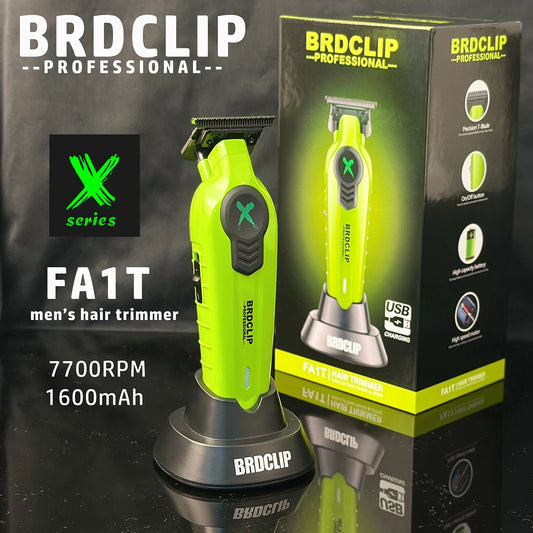 BRDCLIP FA1T NEW Green Professional Hair Trimmer