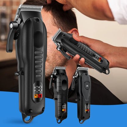 Professional Men Electric Hair Clipper Barber Finish Cutting Machine