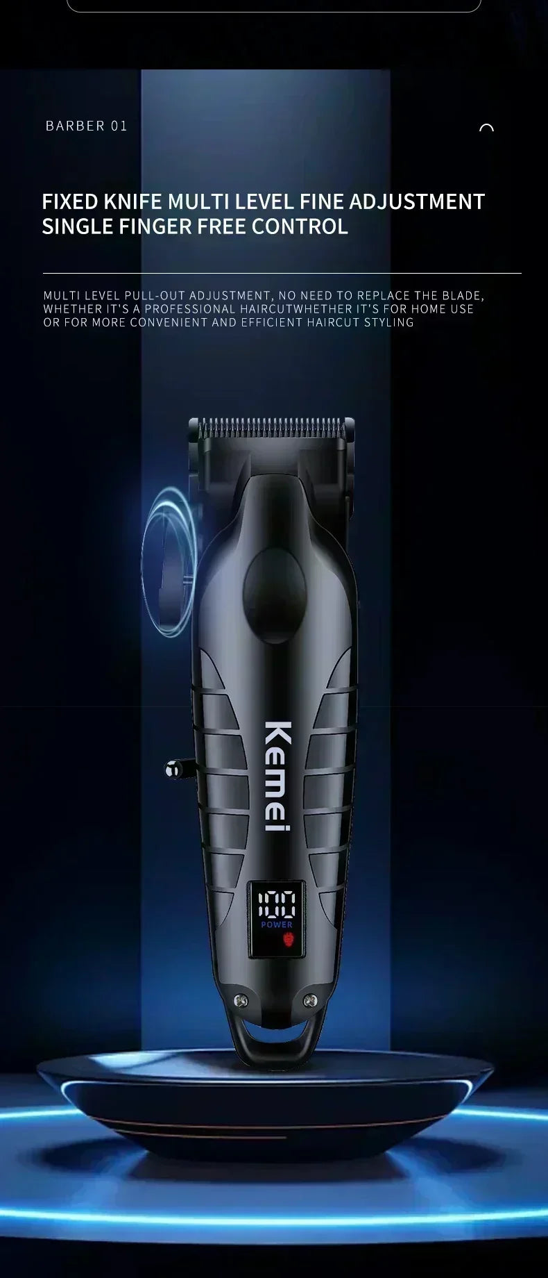 Kemei Shaver KM-2293 km-2290 km-2026 New Hair Trimmer