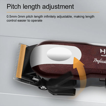 HIENA Professional Barber Hair Clippers Cordless Electric hair cutting