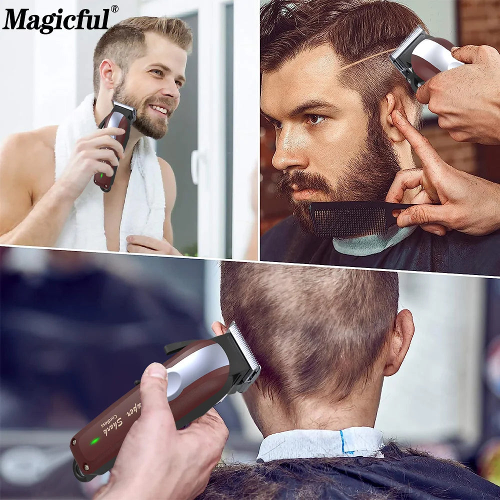 Magicful Professional Hair Clipper Beard Shaver Hair Cutting Machine