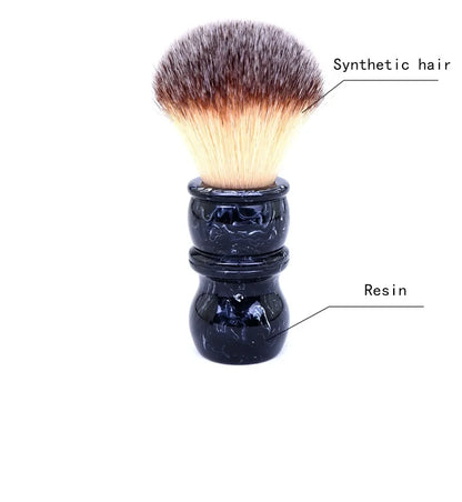 24MM Men's Shaving Brush with Resin Handle And Nylon Bristles