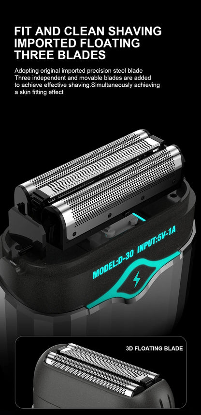 New Professional Intelligent Shaver MINI Portable Travel Trimmer