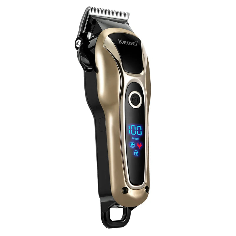Professional Hair Trimmer Gold Clipper For Men Beard Trimmer