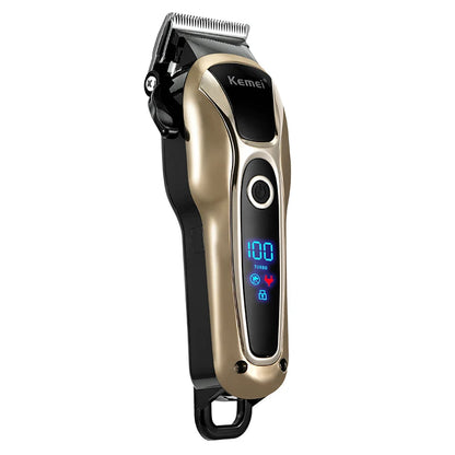 Professional Hair Trimmer Gold Clipper For Men Beard Trimmer