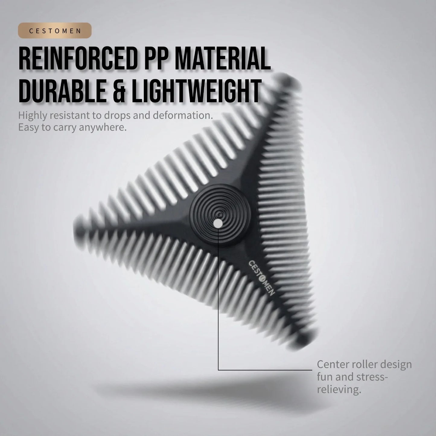 New Triangular Pocket Rotating Combs Fidge