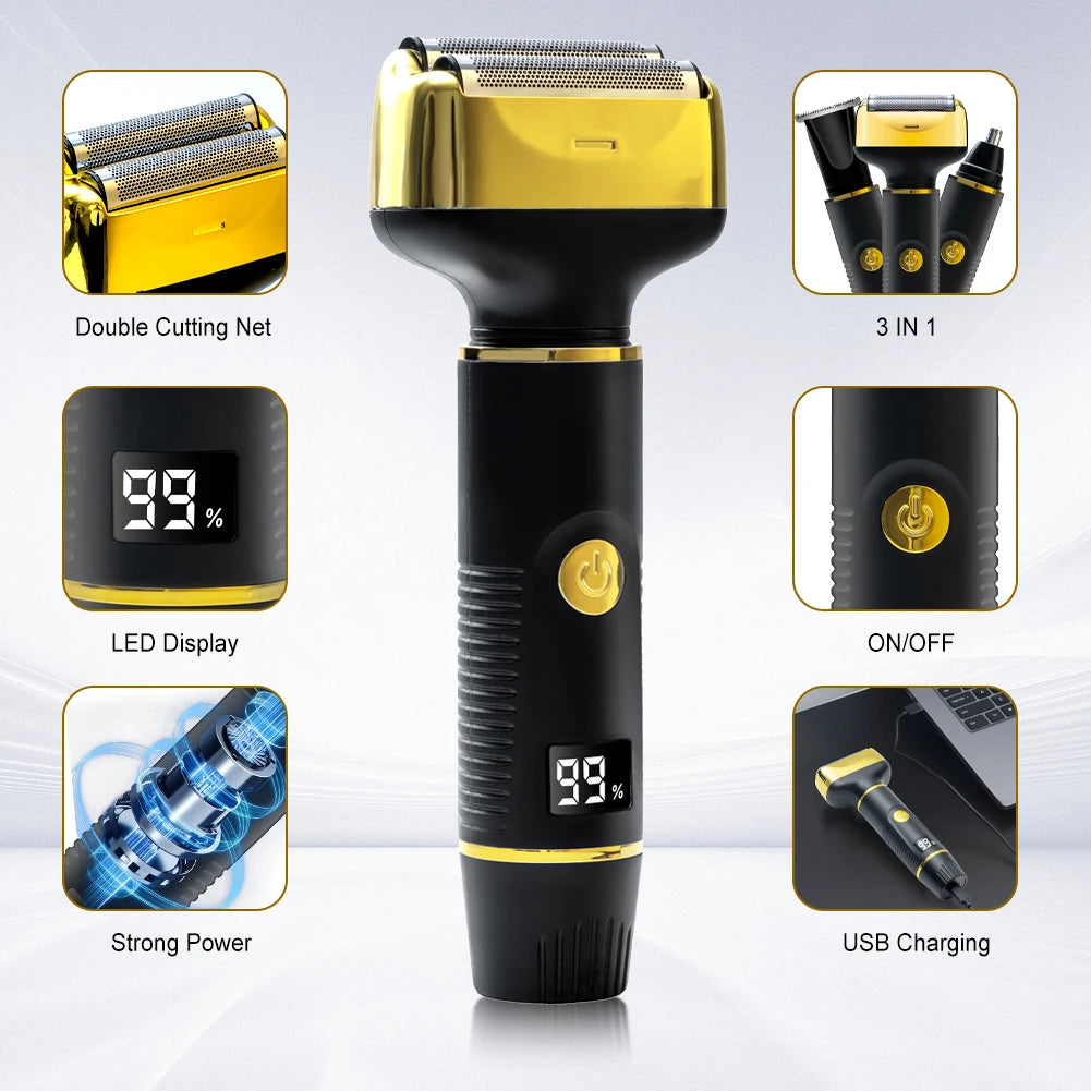 Shaver Professional Electric Razor Shaving Machine for Men