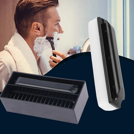 Reusable Countertop Beard Cleaner Sponge Brush Neck