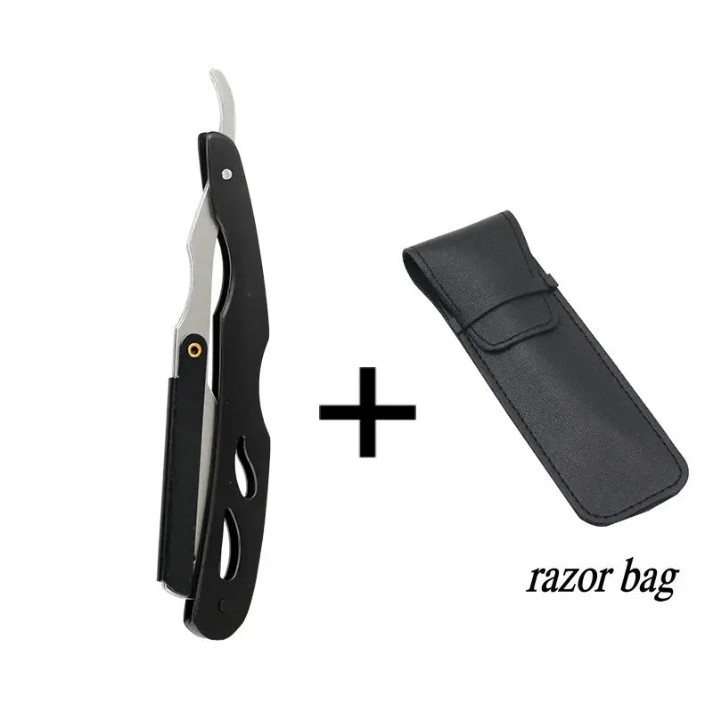 Professional Manual Shaver Straight Edge Stainless Steel