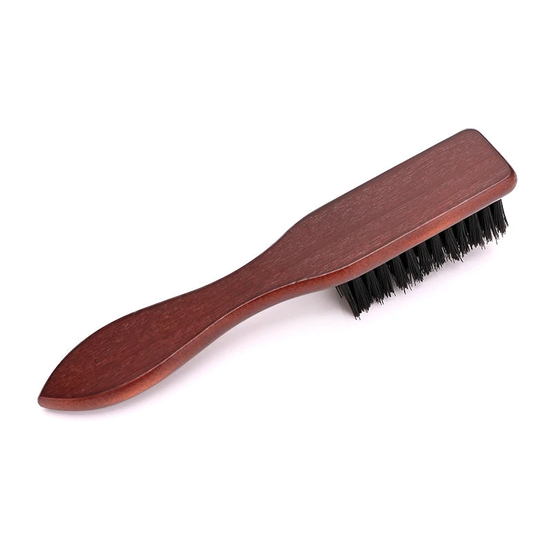 Barber Wood Handle Hairdressing Soft Hair Cleaning Brush