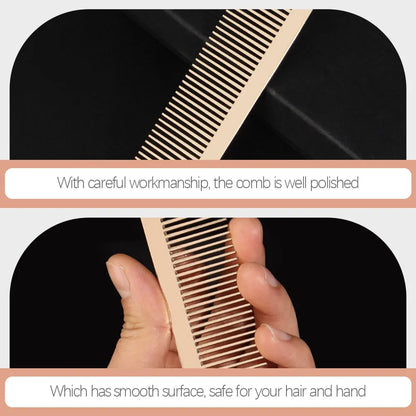 Zinc Alloy Hair Comb Metal Barber Beard Styling Cutting