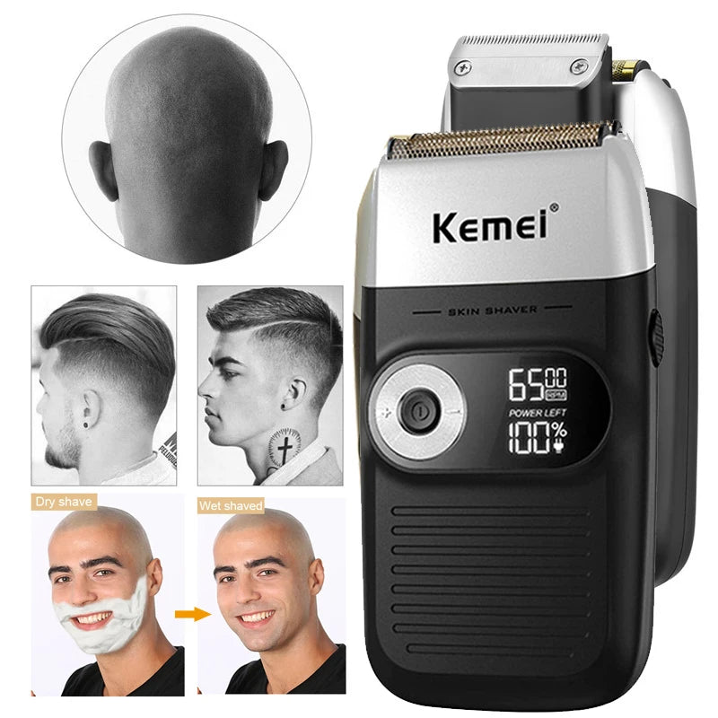 Kemei Clipper Electric Hair Trimmer for men Electric shaver