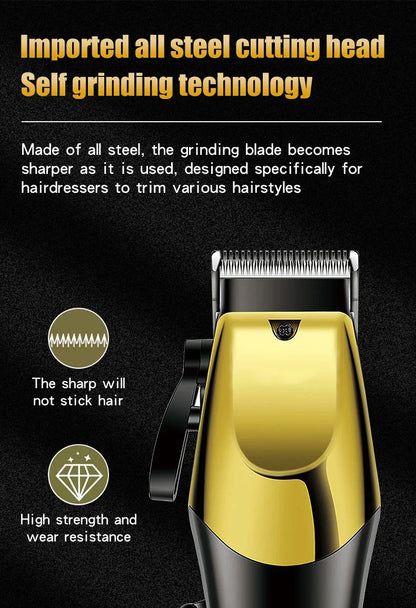 Wireless Hair Trimming for Men Hair Clippers Cordless Electric Shaver