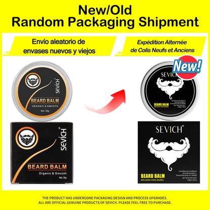 Natural Beard Balm Wax for Men Moisturize Thickens Styles