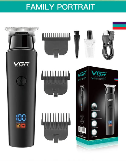 VGR Hair Trimmer Professional Hair Clipper Cordless Hair Cutting